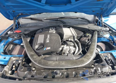 2015 BMW M3 z USA, uszkodzony, nr VIN WBS3C9C5XFP803830